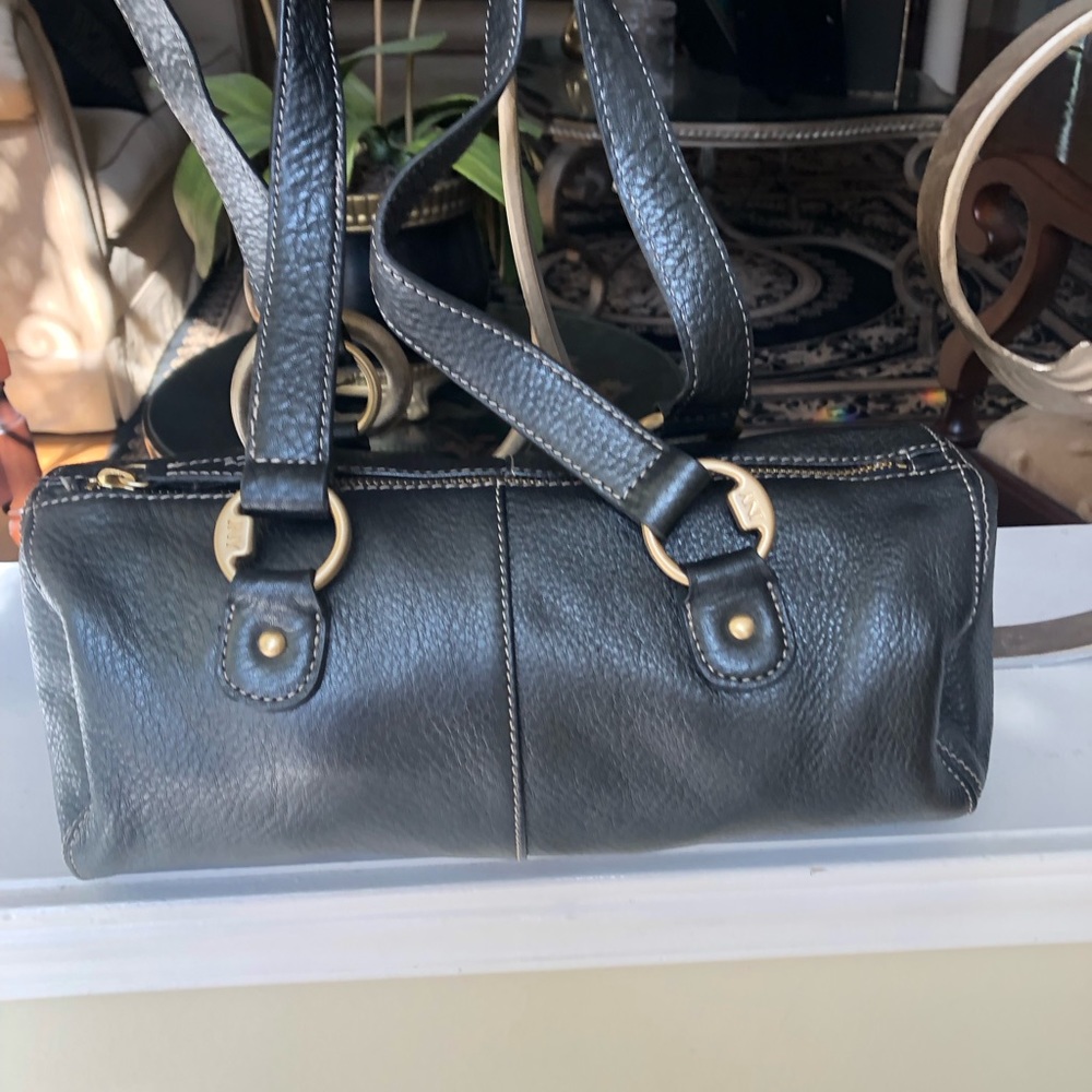 Jones New York Leather Satchel